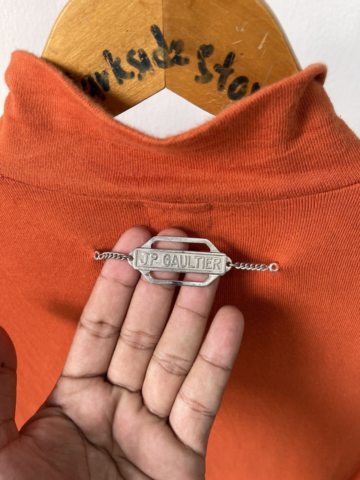 Jean Paul Gaultier 90s Jean Paul Gaultier Homme Chain Half Zipper Size US M / EU 48-50 / 2 - 12 Thumbnail