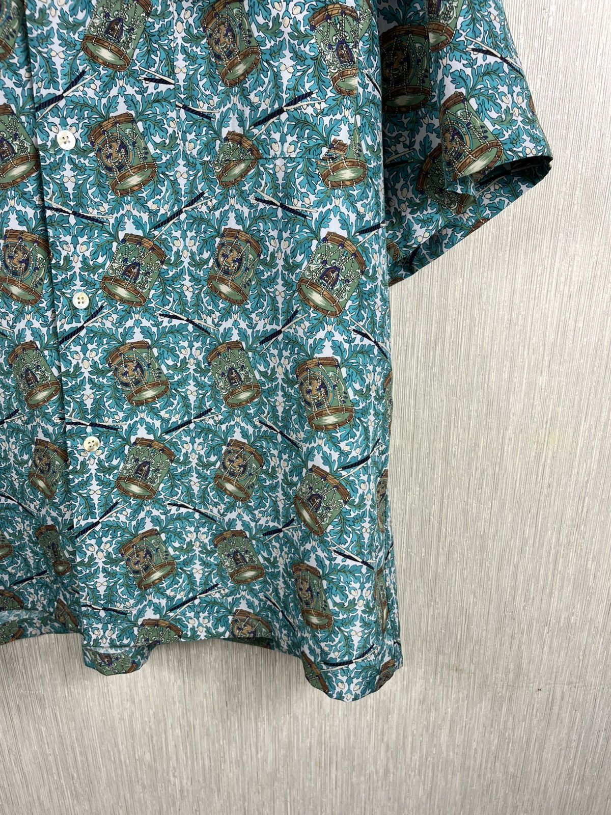 Japanese Brand Vintage Comme Ca Du Mode Men patterned shirt Japanese Size US L / EU 52-54 / 3 - 7 Thumbnail