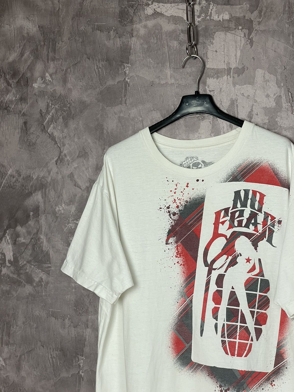 No Fear × Vintage Vintage y2k No Fear Graphic Tee Size US L / EU 52-54 / 3 - 6 Thumbnail
