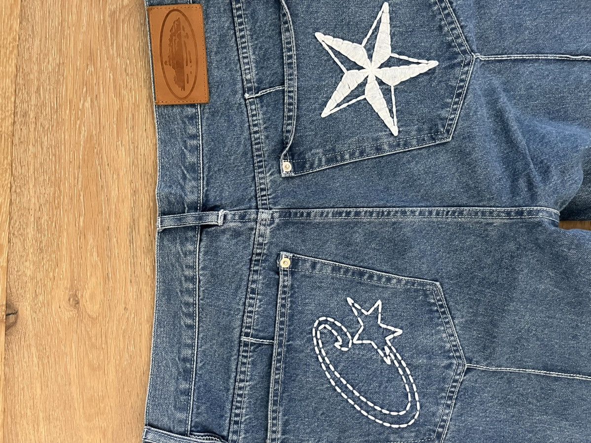 Corteiz Corteiz C-Star Jeans ‘Blue’ Size US 32 / EU 48 - 5 Thumbnail