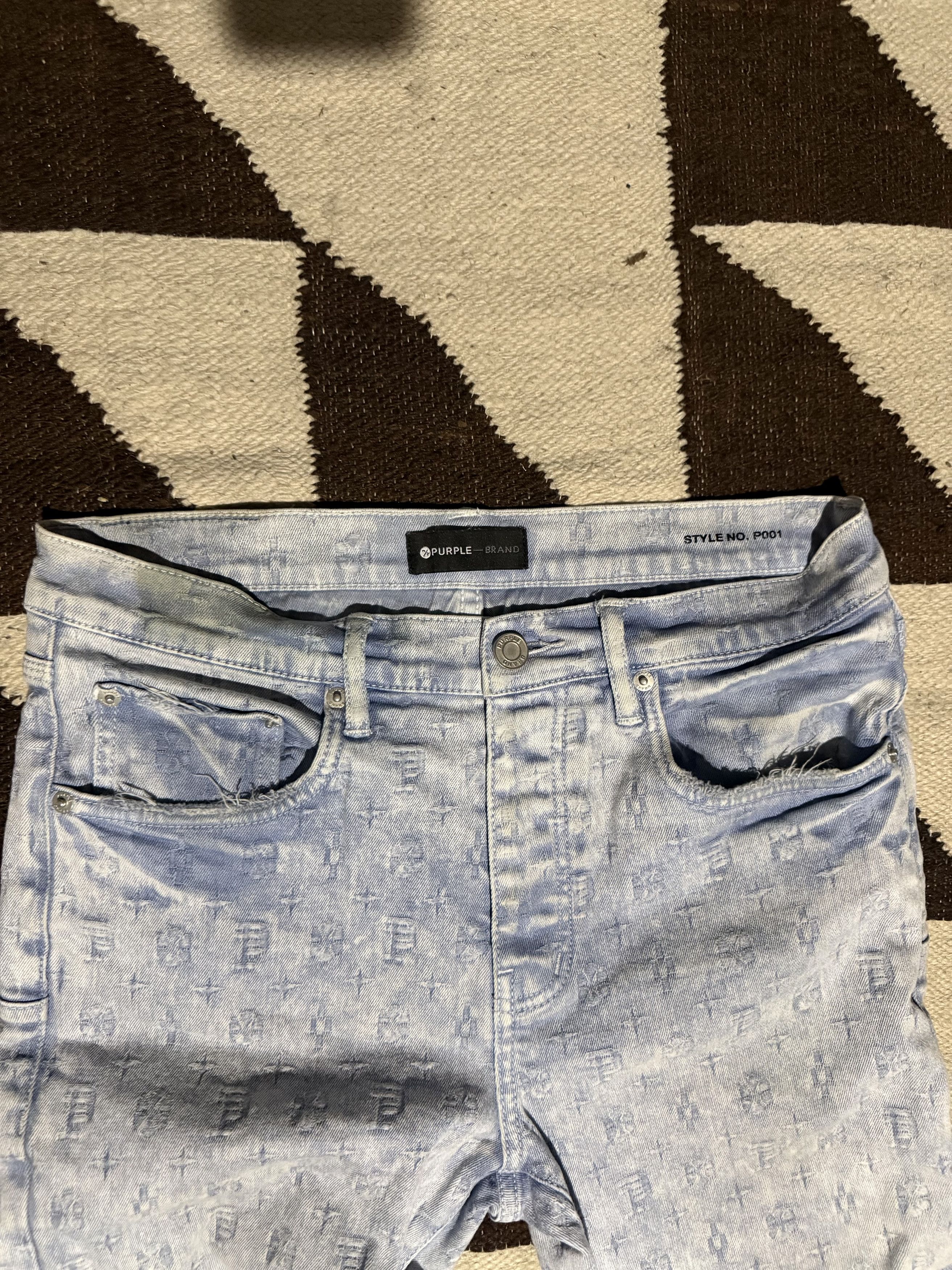 Purple Brand Purple Brand P001 Skinny Jeans Size US 30 / EU 46 - 3 Thumbnail