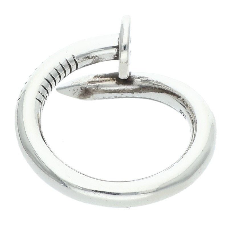 Chrome Hearts Chrome Hearts NAIL FLAT Silver Ring SJ02 Size ONE SIZE - 2 Thumbnail