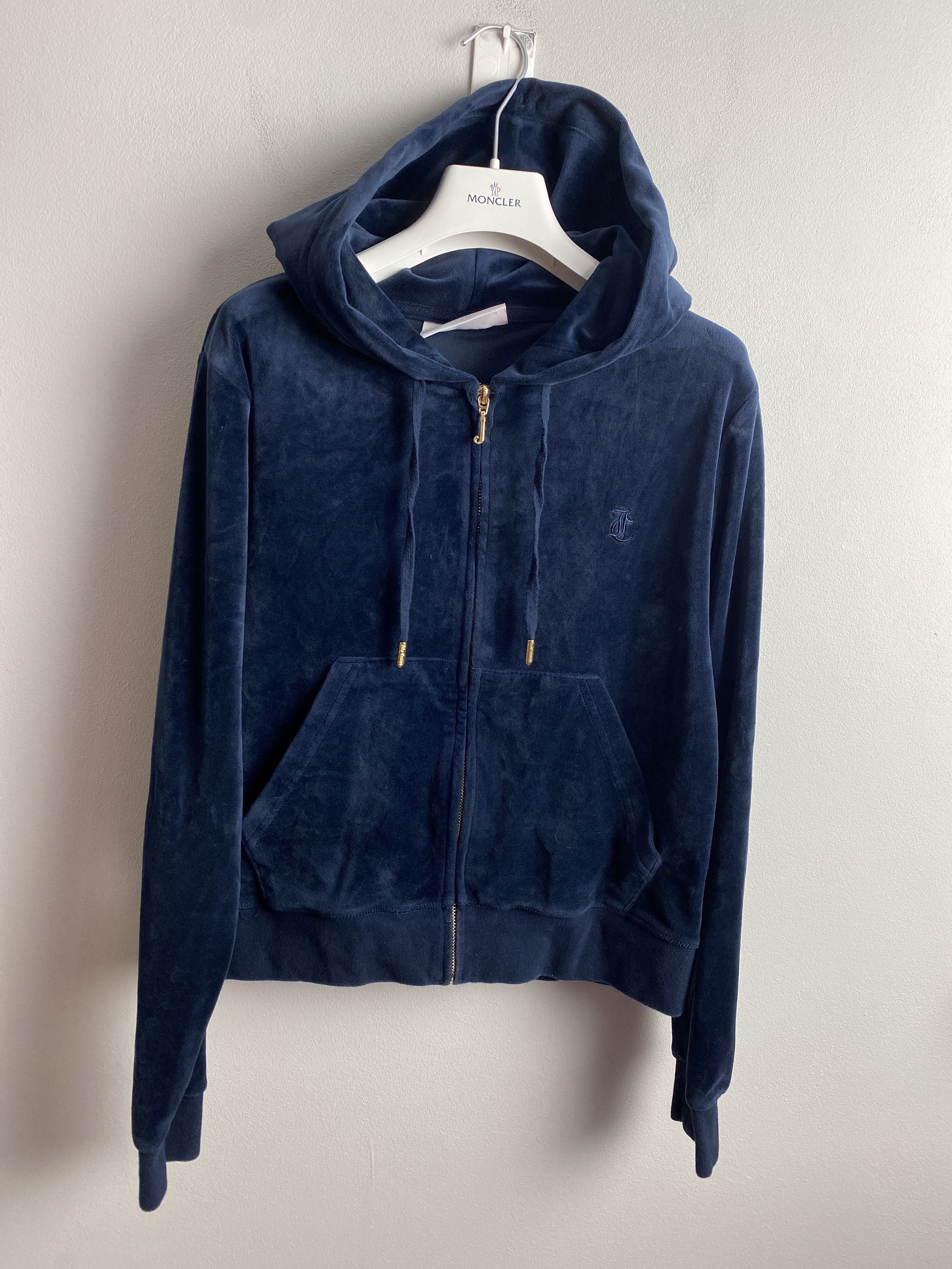 Juicy Couture Juicy Couture casual basic velvet zip-up hoodie y2k Size L / US 10 / IT 46 - 1 Thumbnail