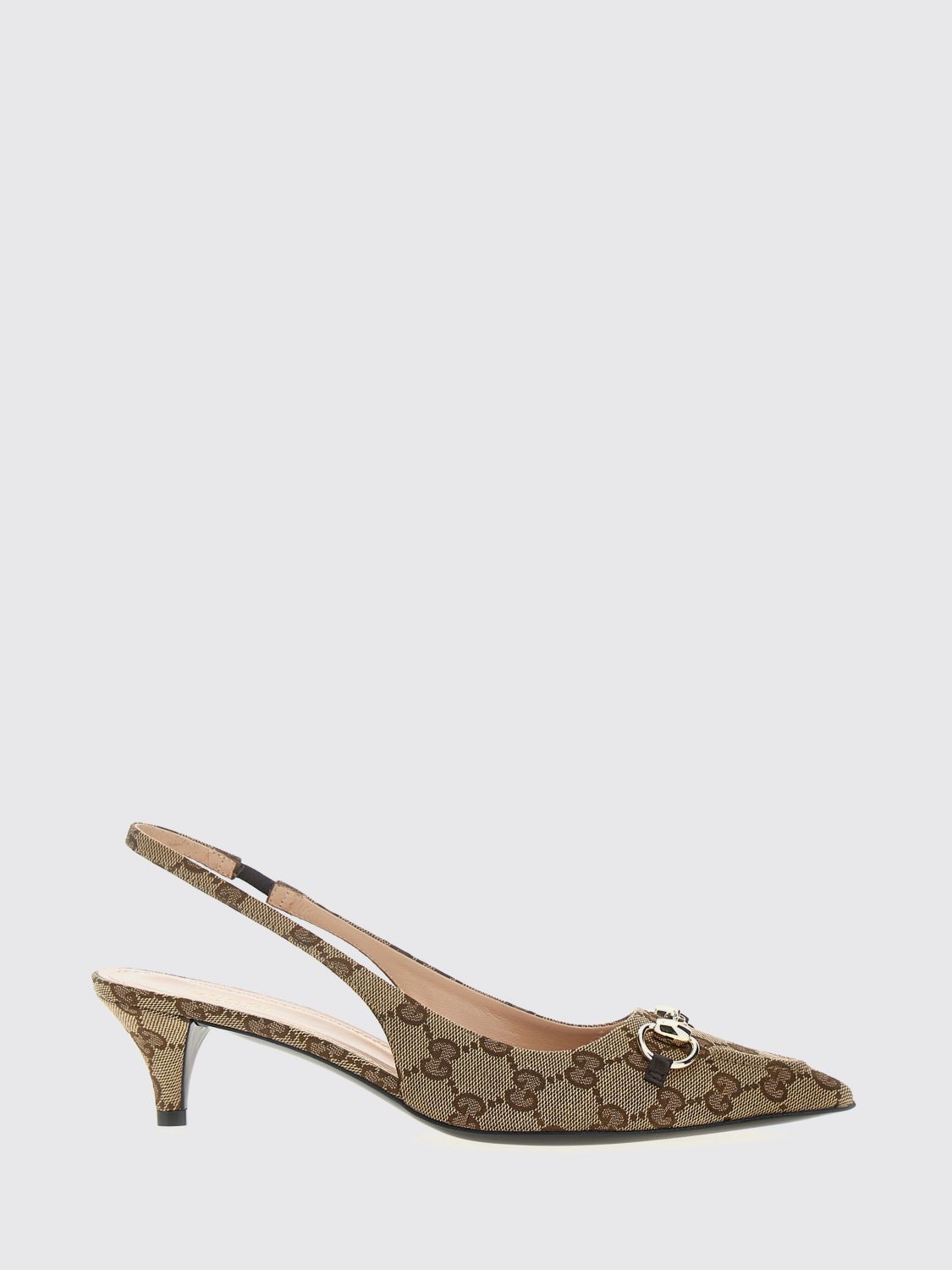 Gucci Gucci Pump Woman Beige Size US 7 / IT 37 - 1 Thumbnail