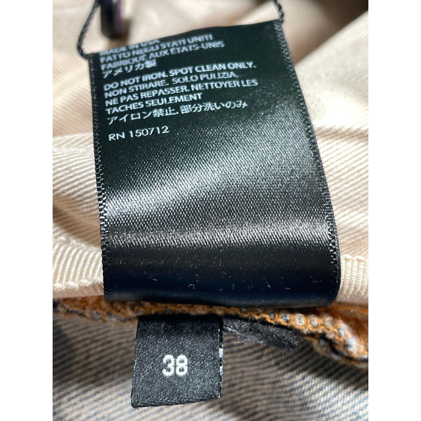 Amiri Amiri Lumber Patchwork Light Wash Jeans Size US 36 / EU 52 - 3 Thumbnail