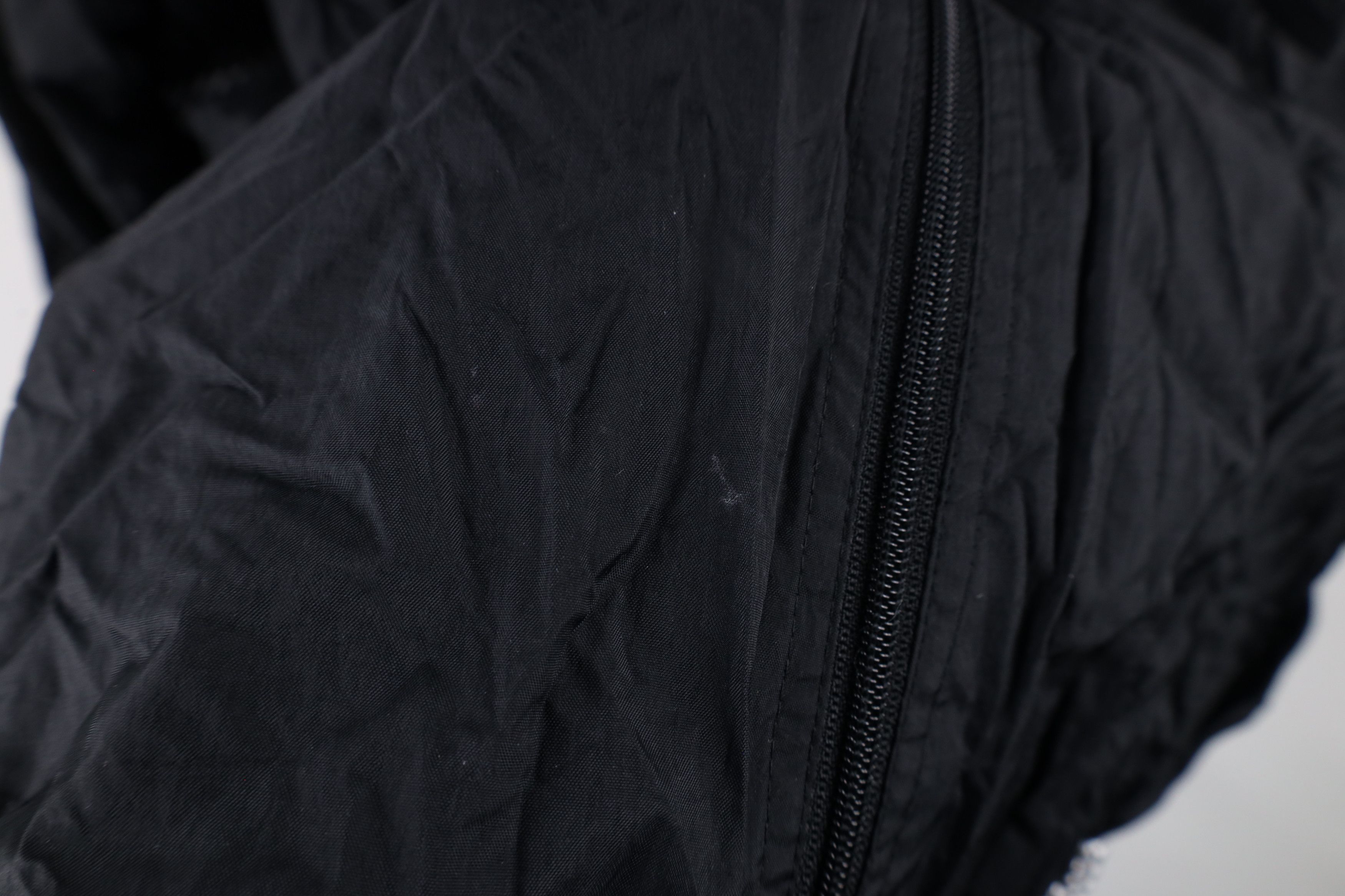 Vintage Vintage 90s Streetwear Full Zip Windbreaker Jacket Black Size XL / US 12-14 / IT 48-50 - 4 Thumbnail