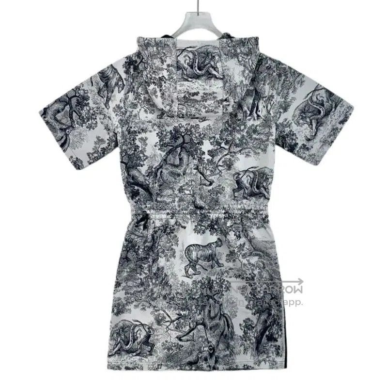 Dior Dior Colorblock Women's Dress in Polyester . Size XXS / US 00 / IT 34 - 2 Thumbnail