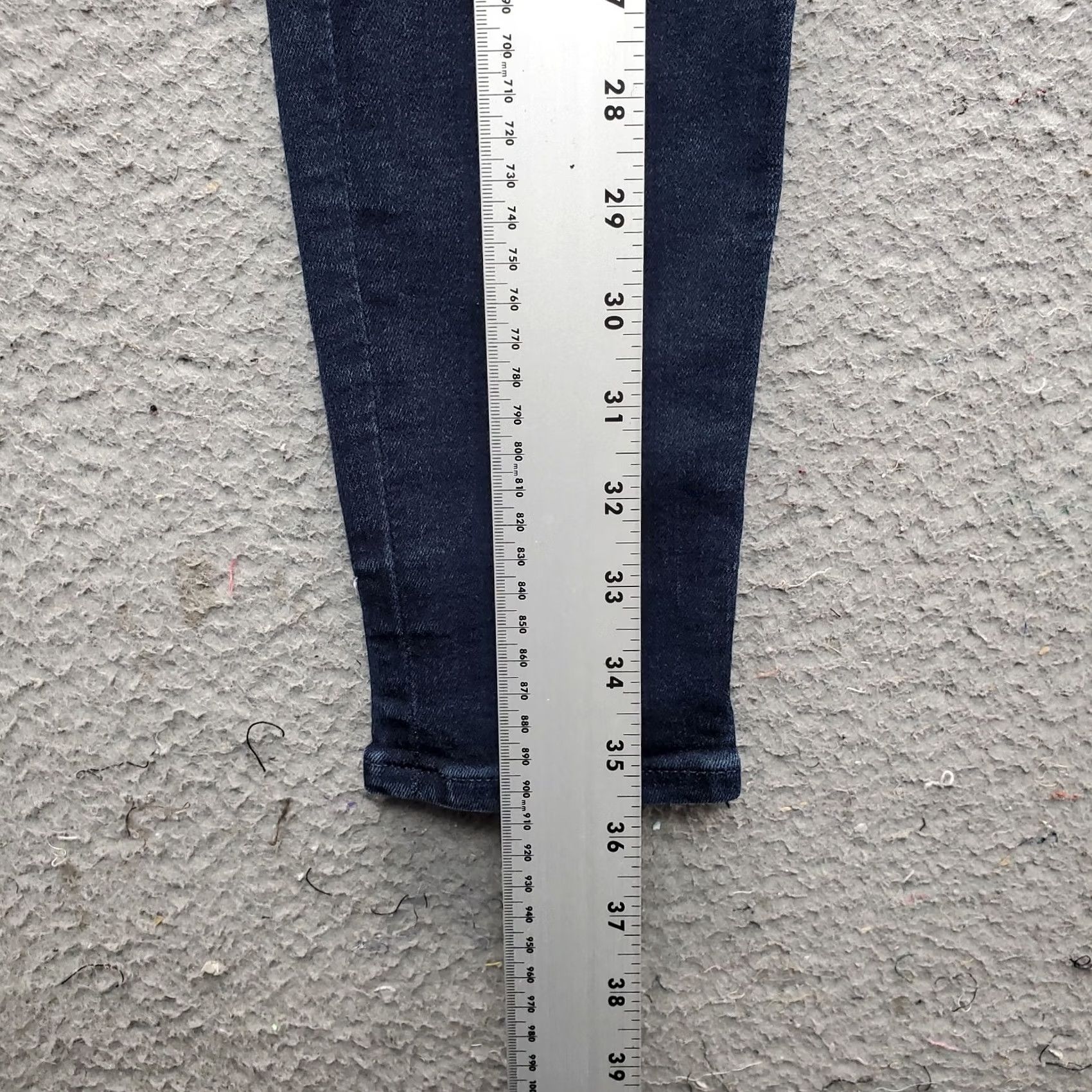 Express Express Jeans Womens 2S Blue Denim High-Rise Skinny Leg 2 Stretch 5-Pocket Regular Size 2 Size 26" / US 2 / IT 38 - 3 Thumbnail