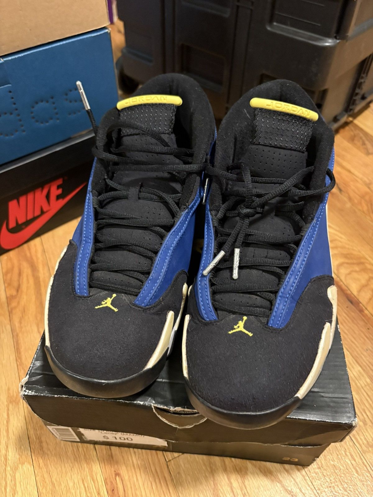 Jordan Brand Jordan 14 laney 2015 Size US 10 / EU 43 - 4 Thumbnail