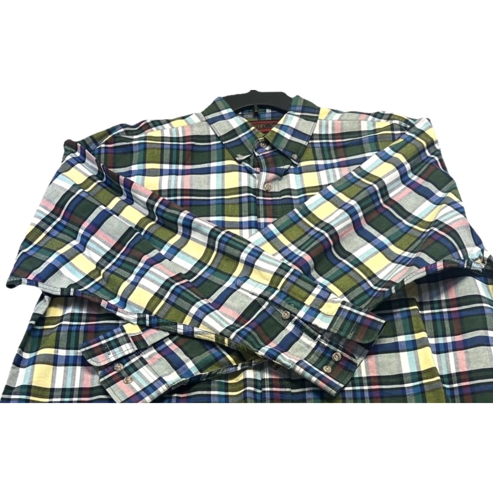 Wrangler Wrangler Button-Down Shirt XXL Multicolor Plaid Long Sleeve Men’s Cotton Woven Casual Cowboy 2XL Shirt Size US XXL / EU 58 / 5 - 4 Thumbnail