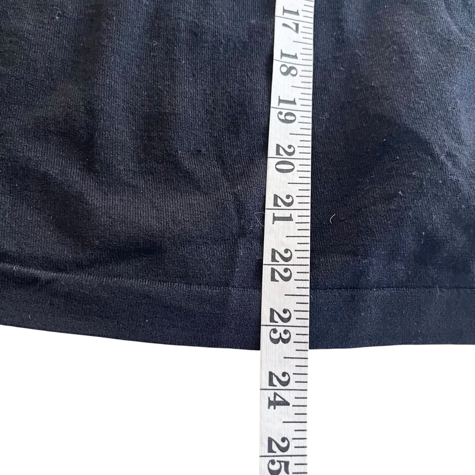 Theory Theory Solid Black Merino Wool Short Sleeve Tie Waist Top Size S / US 4 / IT 40 - 7 Thumbnail