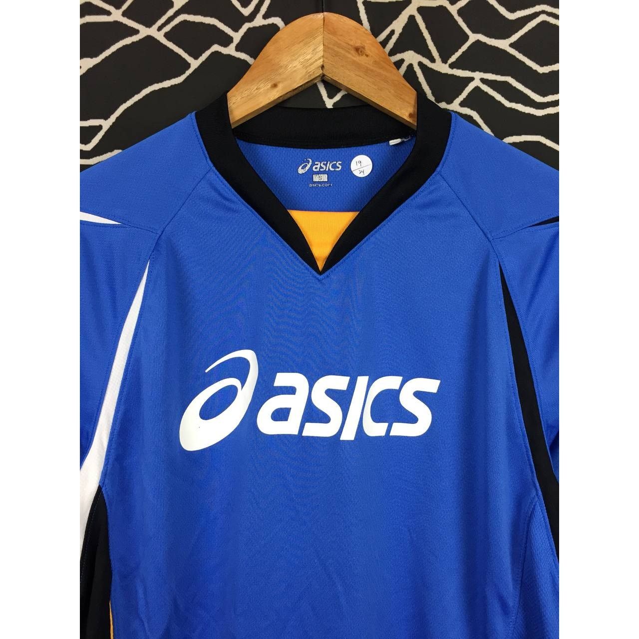 Asics × Vintage Asics Spell Out Logo Sportswear Jersey Size S Size US S / EU 44-46 / 1 - 3 Thumbnail