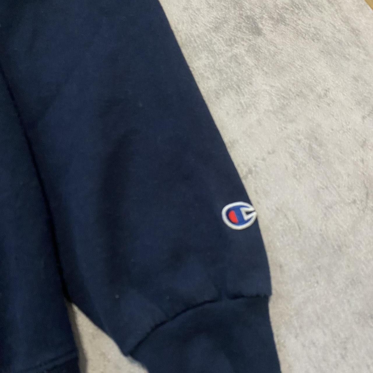 Champion Navy Champion hoodie with yellow University Size US S / EU 44-46 / 1 - 4 Thumbnail