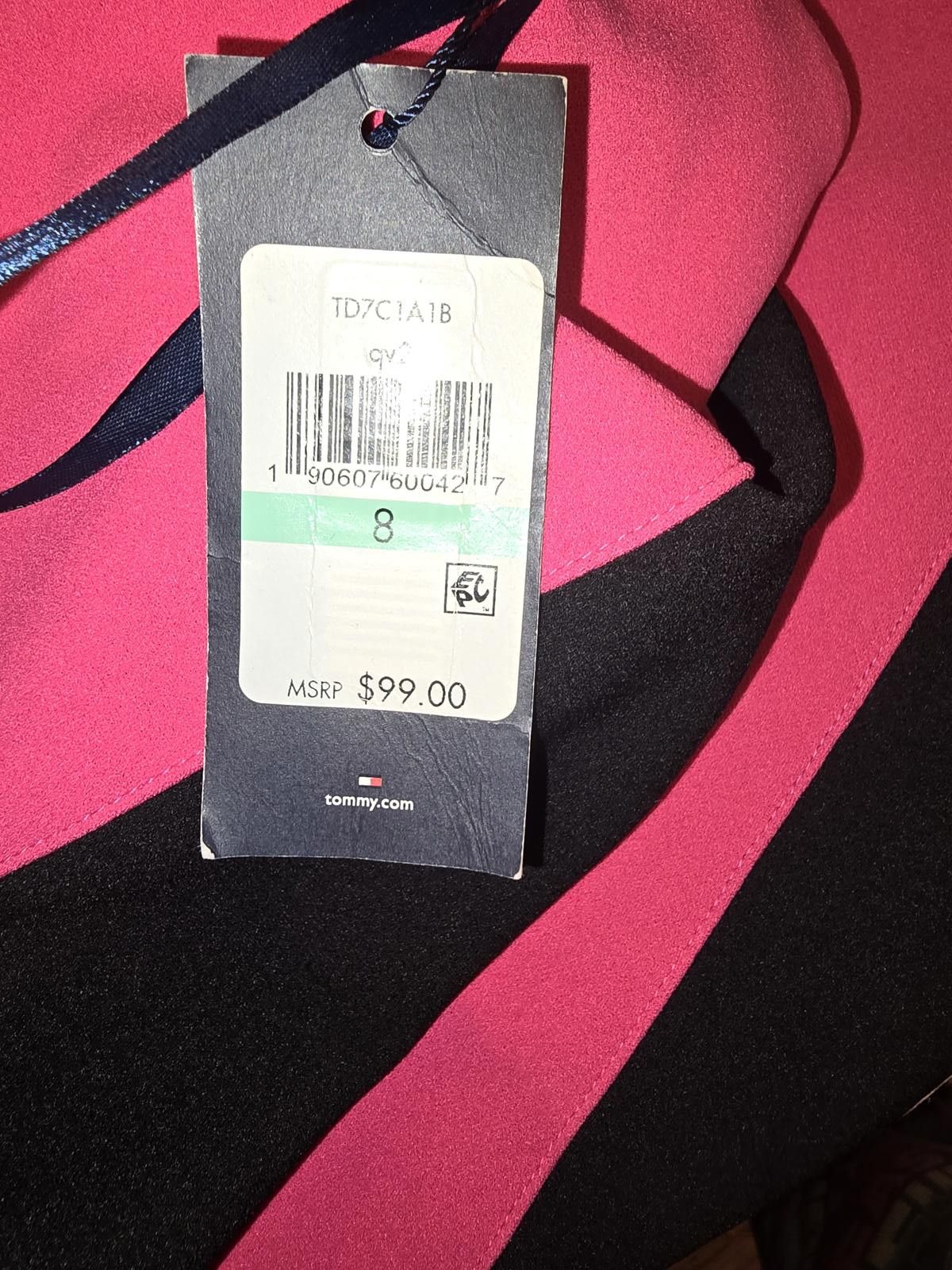 Tommy Hilfiger Tommy Hilfiger Women's Colorblock Dress - Size 8 Size M / US 6-8 / IT 42-44 - 3 Thumbnail