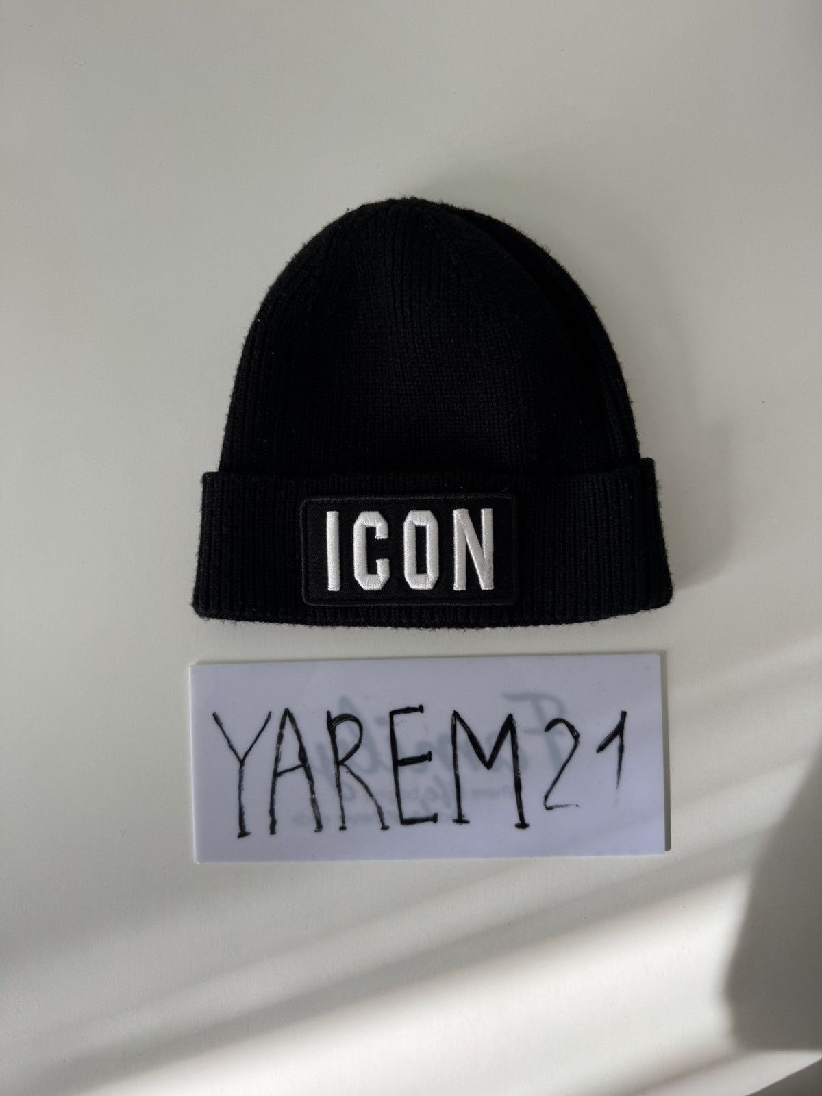 Dsquared2 Dsquared2 Icon beanie hat cap Size ONE SIZE - 1 Thumbnail