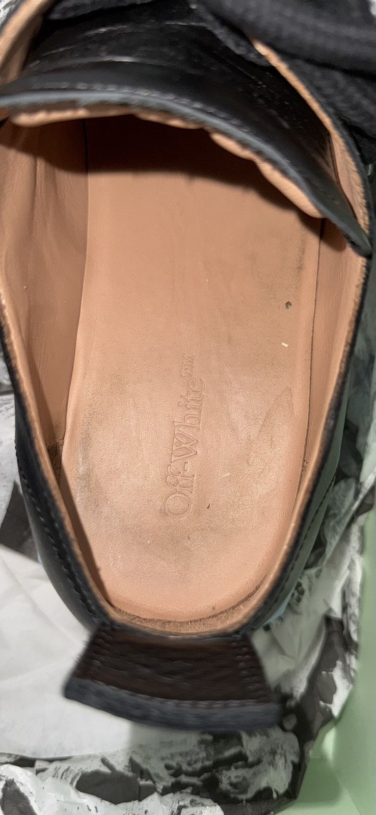 Off-White Off-White Leather Sponge Derby Size US 10 / EU 43 - 7 Thumbnail