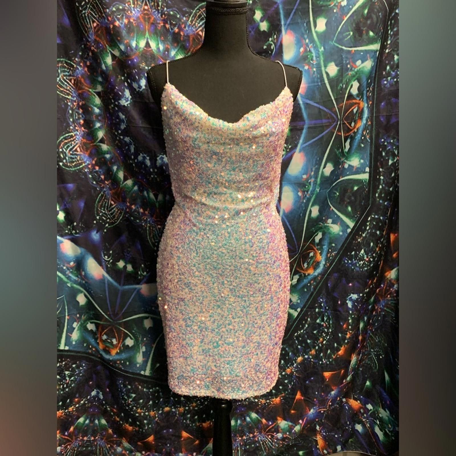 Windsor Smith Windsor white sequin dress Size L / US 10 / IT 46 - 1 Thumbnail