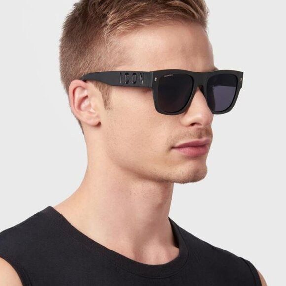 Dsquared2 🕶️ New Dsquared2 ICON 0004/S 00JU XT Blue Sunglasses Size ONE SIZE - 2 Thumbnail