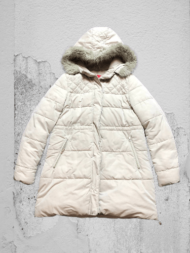 Guess Guess fur hoodies puffer jacket VINTAGE Size S / US 4 / IT 40 - 1 Thumbnail