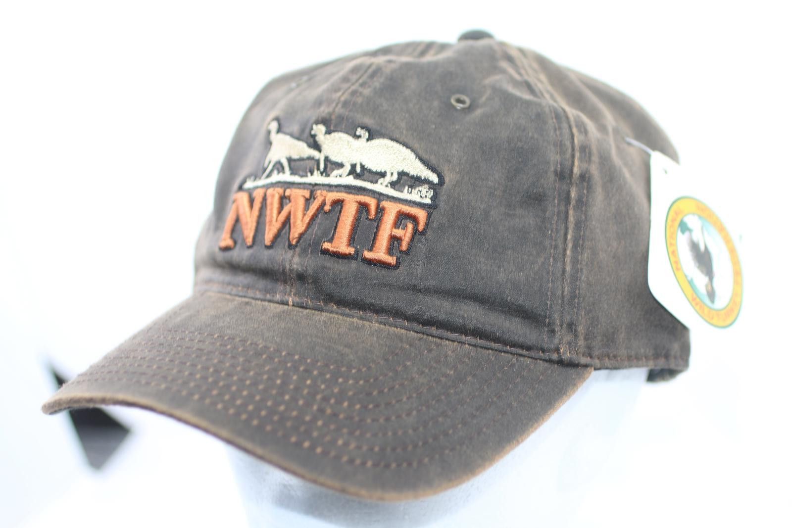 Other NWTF Wild Turkey Federation Distressed Cap Adjustable Hunt#2 Size ONE SIZE - 1 Thumbnail