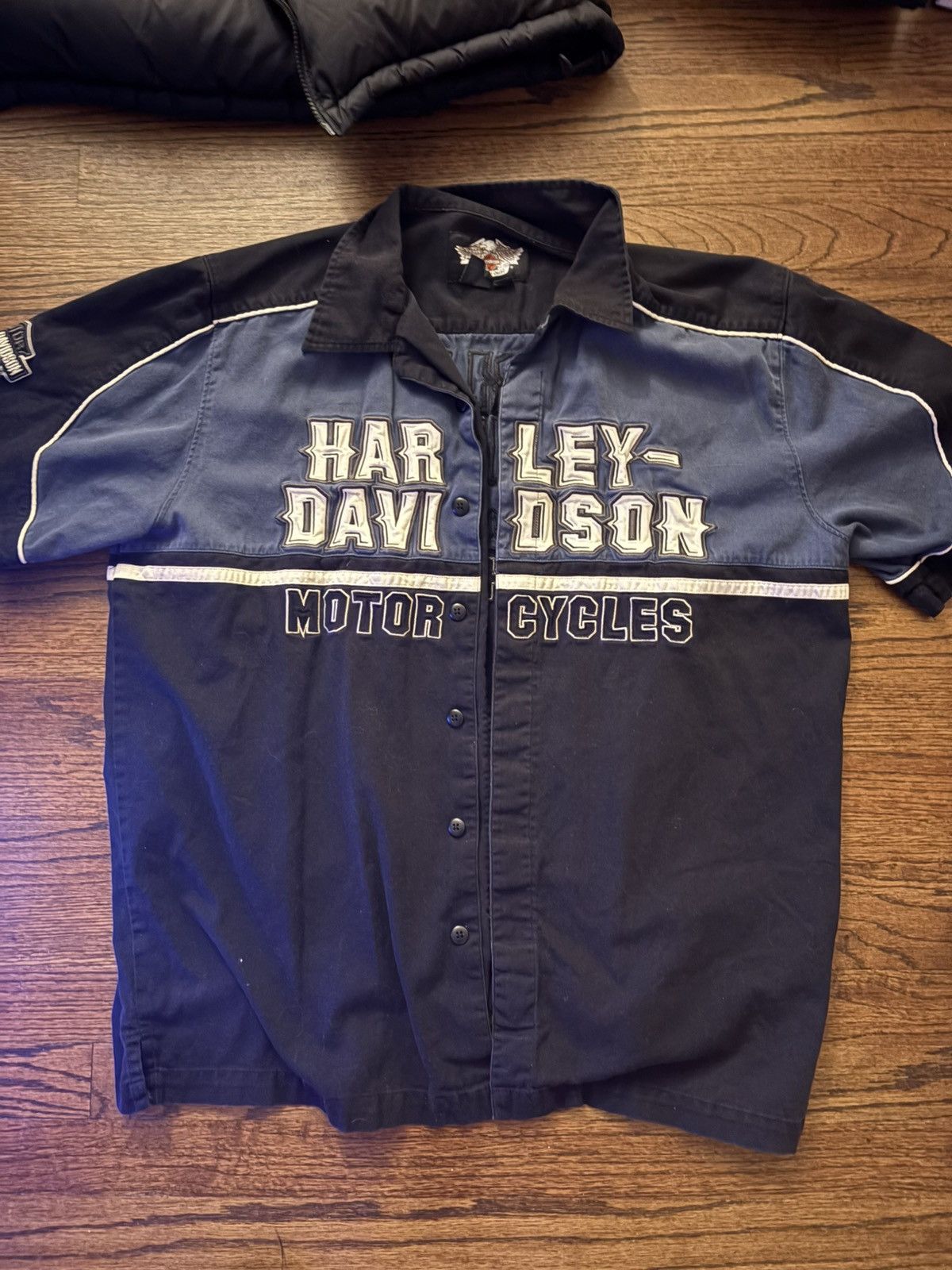 Harley Davidson Harley dsvidson vintage button up Size US L / EU 52-54 / 3 - 1 Thumbnail