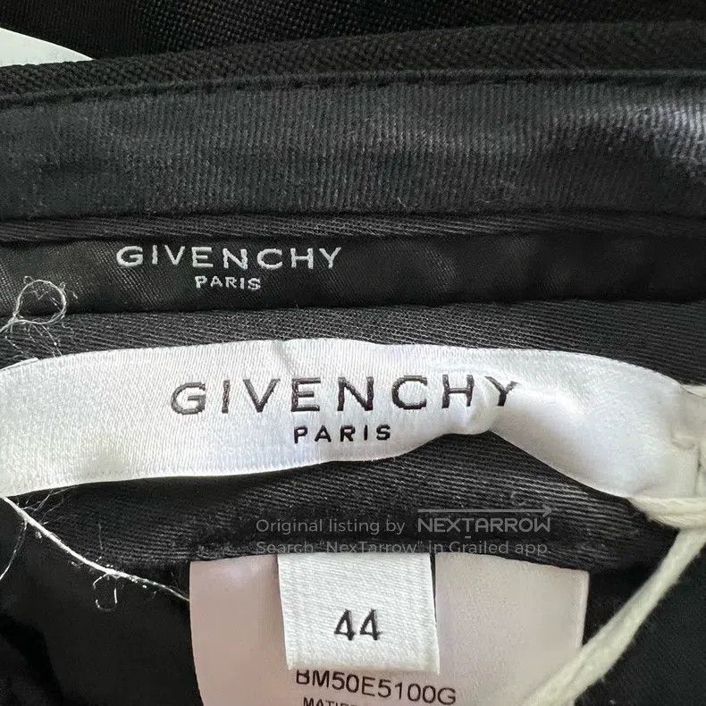 Givenchy Givenchy Black patched waistband trousers Size US 28 / EU 44 - 4 Thumbnail