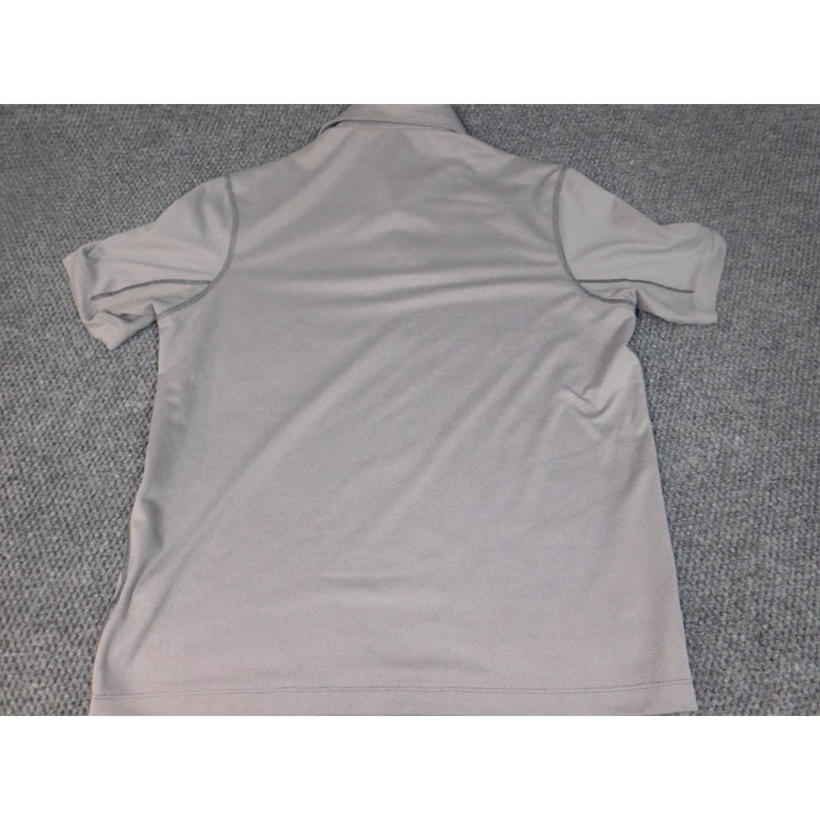 Cremieux Cremieux Polo Shirt M Gray Regular Men Short Sleeve Button-Down Collar 100% Cotton Solid Size US M / EU 48-50 / 2 - 7 Thumbnail