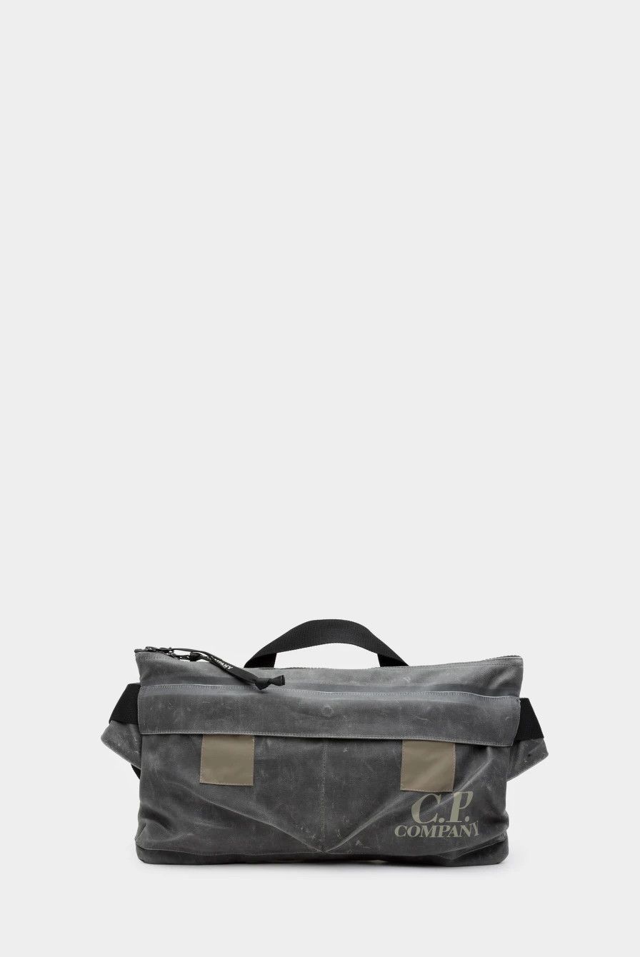 C.P. Company o1y1224 Size: OS / Belt Bag in Lead Size ONE SIZE - 1 Thumbnail