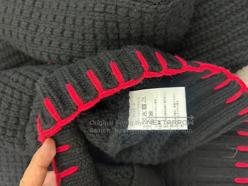 Vivienne Westwood Vivienne Westwood size 00 Black Knit Cardigan Size M / US 6-8 / IT 42-44 - 6 Thumbnail