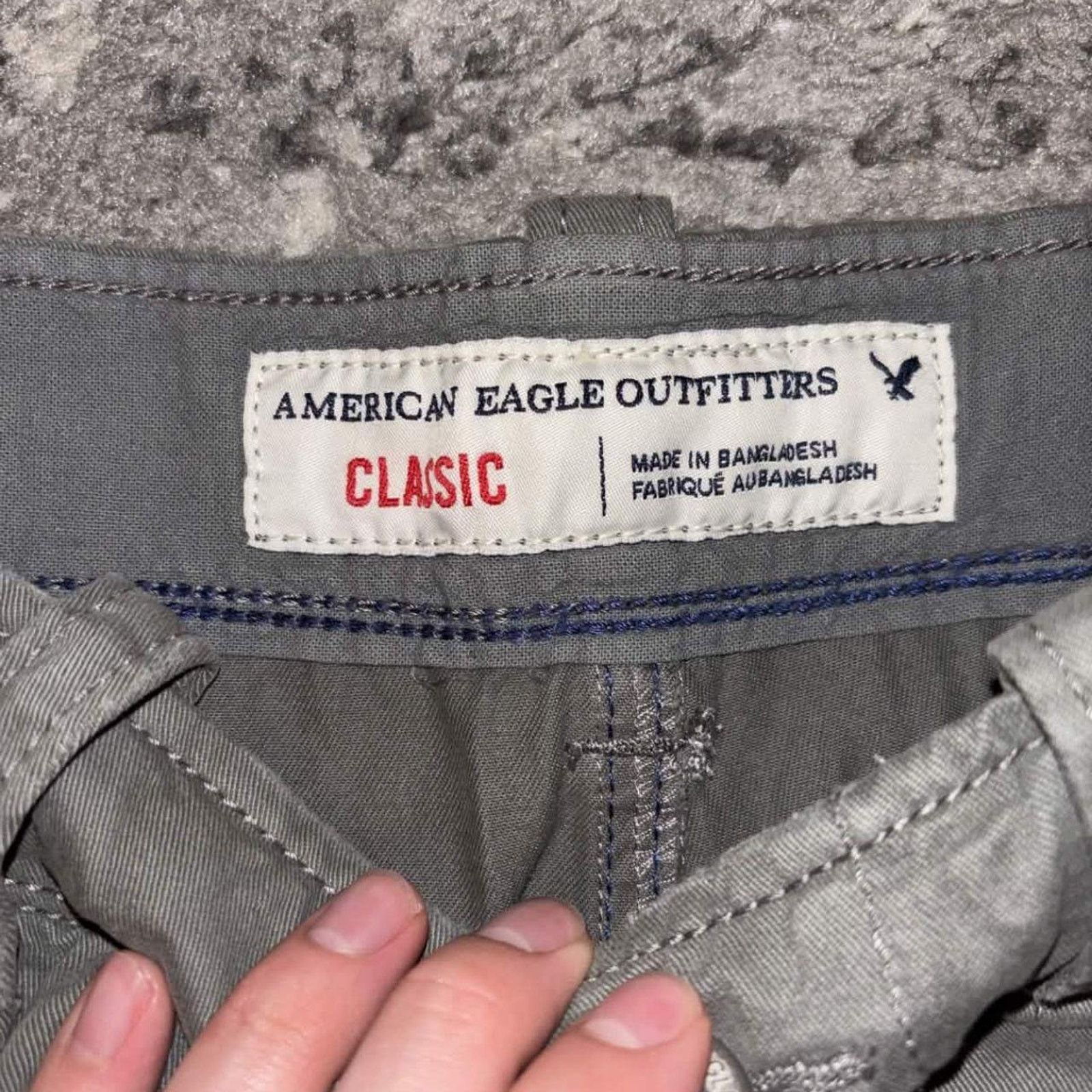 American Eagle Outfitters Y2K American Eagle Tactical Cargo Shorts Size US 28 / EU 44 - 3 Thumbnail