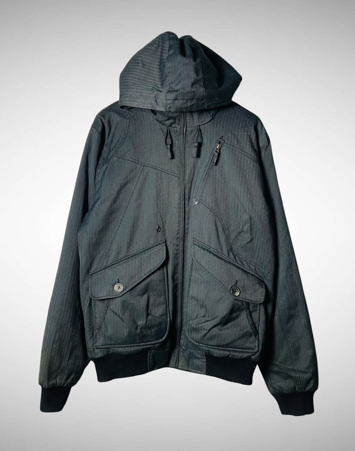 Volcom Volcom S1 Scout Type Garment Zipper Hoodie Jacket Size US L / EU 52-54 / 3 - 1 Thumbnail