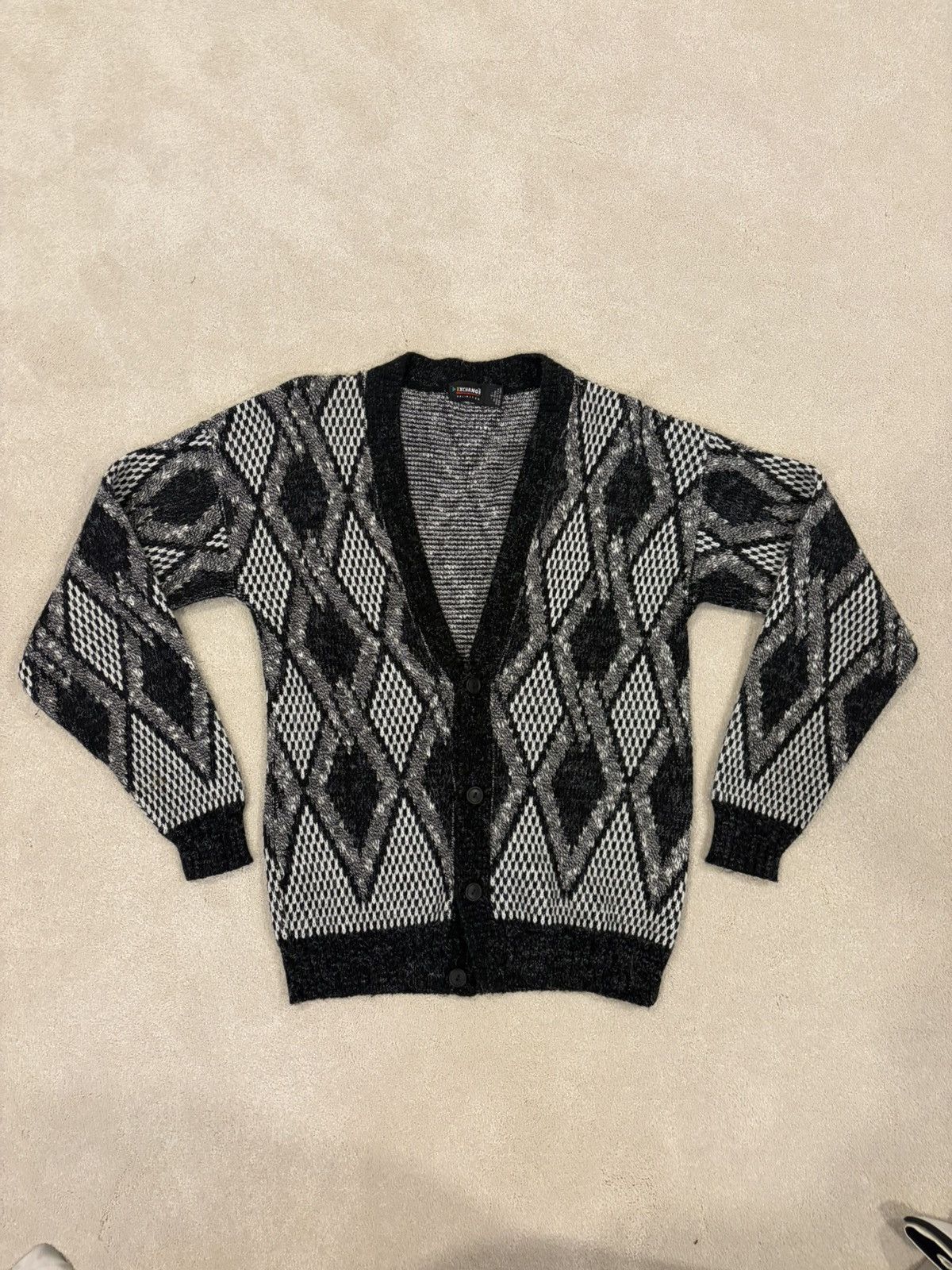 Vintage Vintage Knit Cardigan Sweater Size US S / EU 44-46 / 1 - 9 Thumbnail