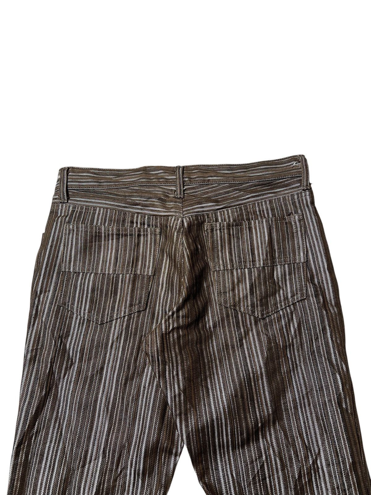 Japanese Brand Michel Klein Homme Paris Japanese Brand Stripe Pants Size US 30 / EU 46 - 10 Thumbnail