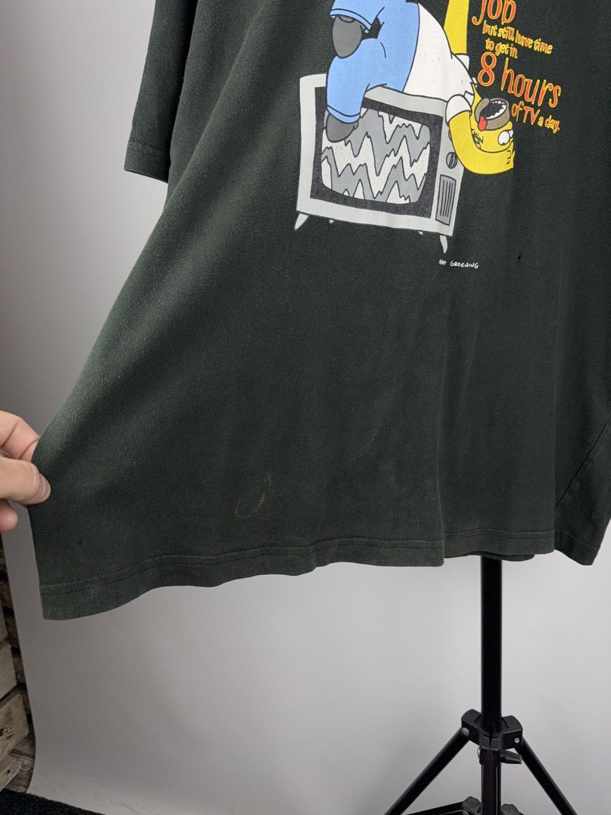 Cartoon Network × The Simpsons Vintage 00s The Simpsons Homer Promo 2001 Logo T-shirt Size US M / EU 48-50 / 2 - 4 Thumbnail