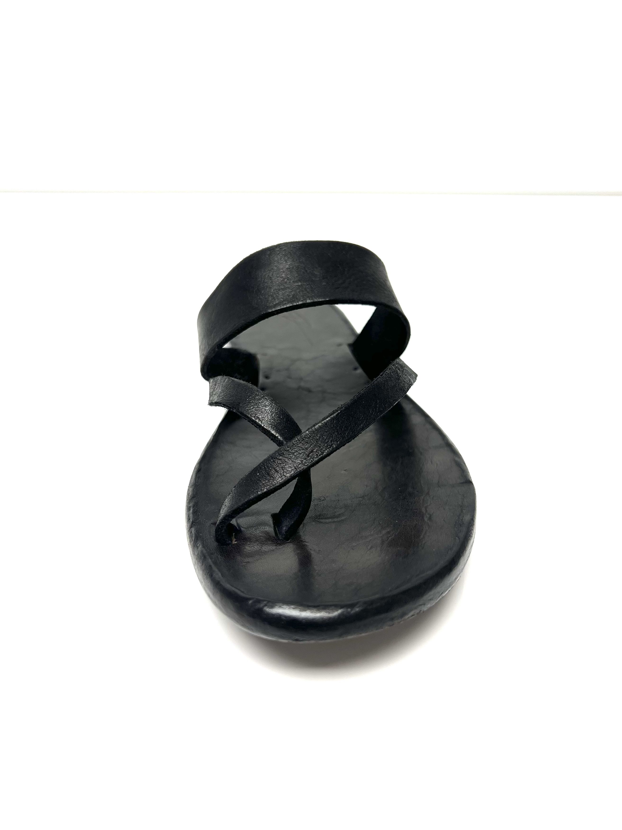 Dimissianos & Miller DIMISSIANOS & MILLER MENS LEATHER SLIDE / SLIP ON SANDALS Size US 12 / EU 45 - 7 Thumbnail