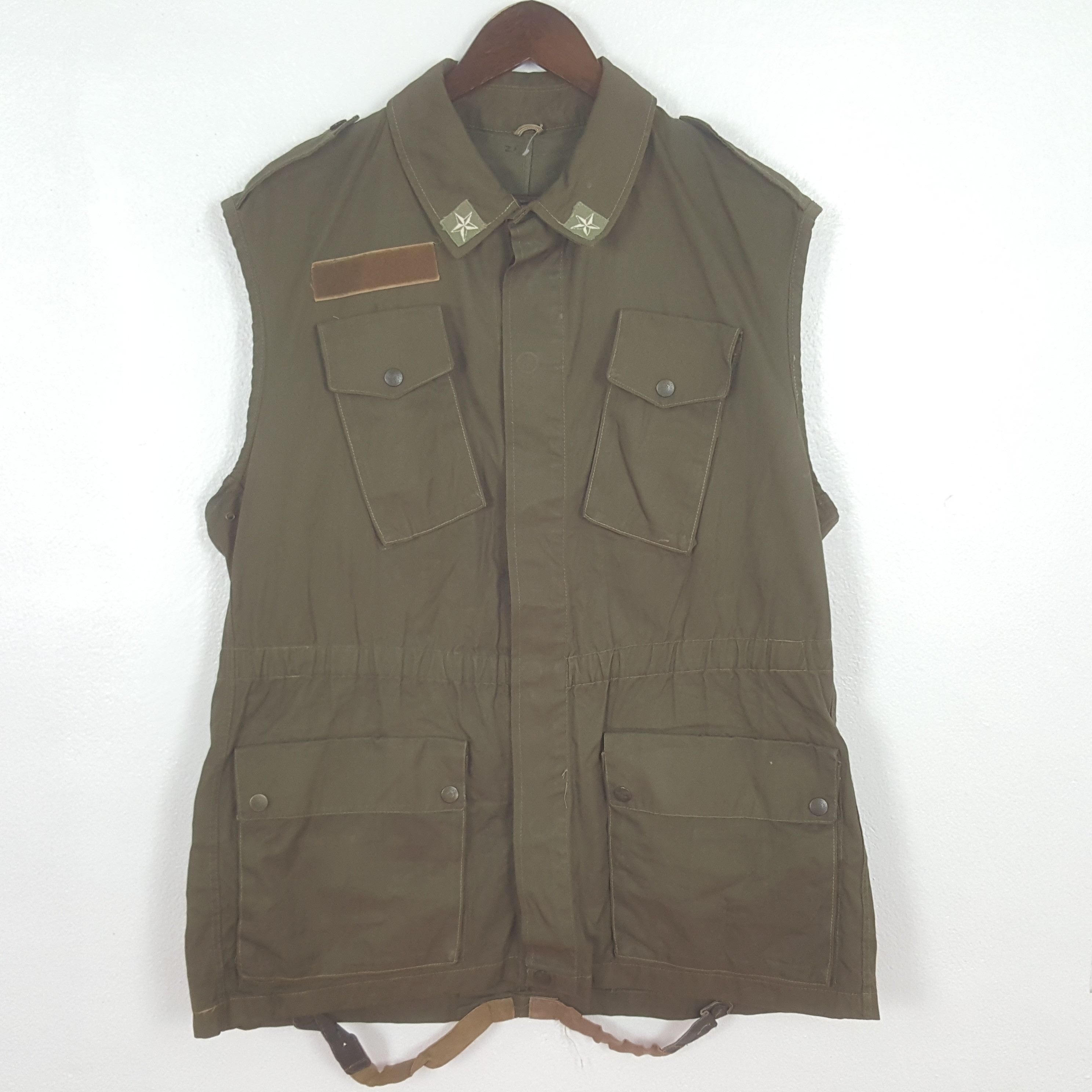 Other Vintage Maritfat tura Di Valle Italian Army Vest Jacket Size US M / EU 48-50 / 2 - 1 Thumbnail