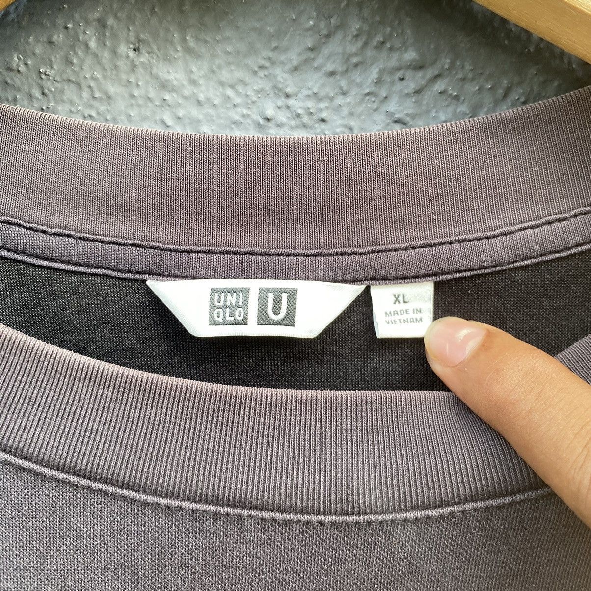 Lemaire × Uniqlo Thrashed Faded Lemaire x Uniqlo ERD GRUNGE PLAIN TEE Size US XL / EU 56 / 4 - 2 Thumbnail