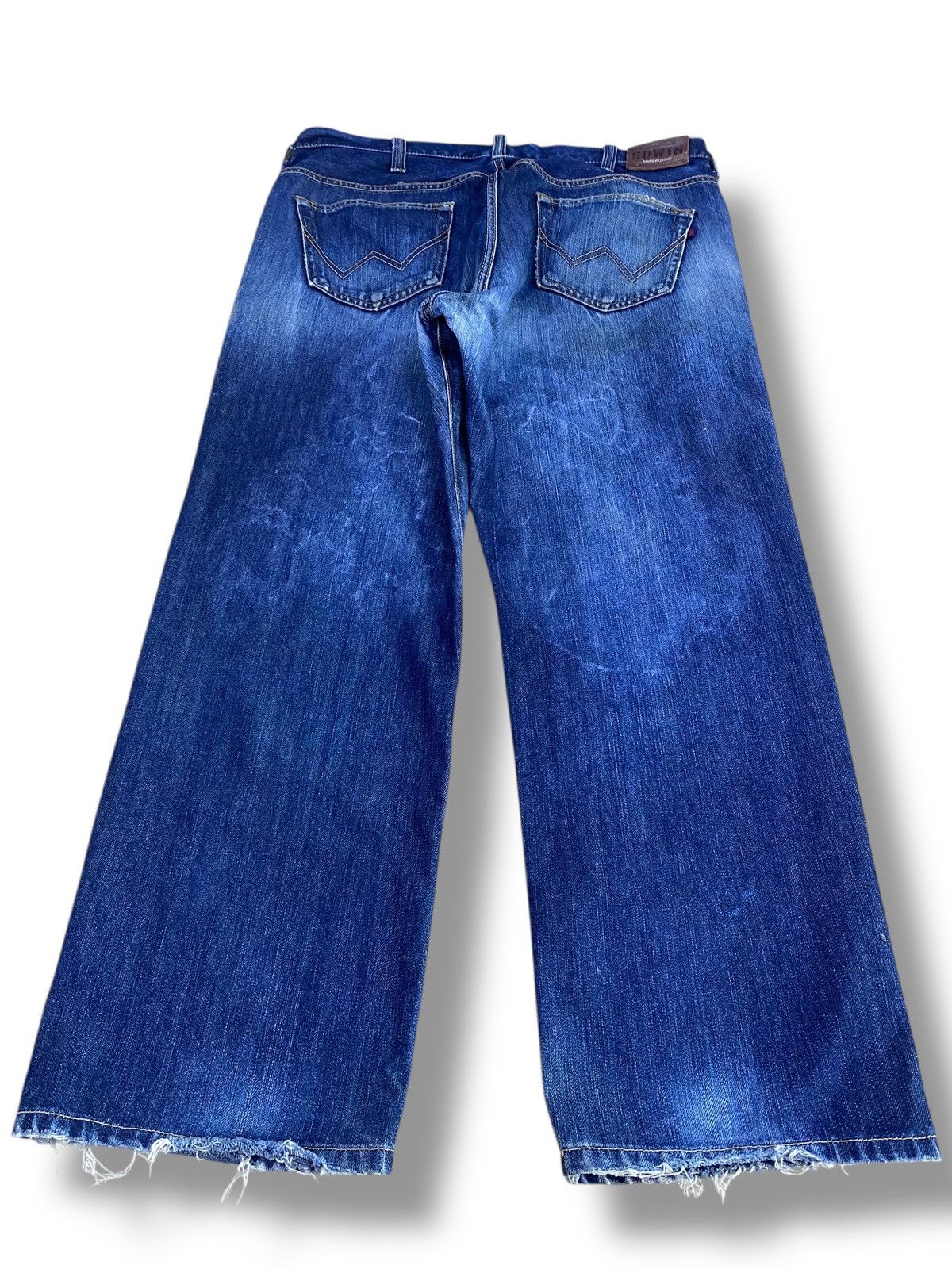 Edwin Vintage Edwin Blue Faded Wash Style Loose Jeans Size US 38 / EU 54 - 3 Thumbnail