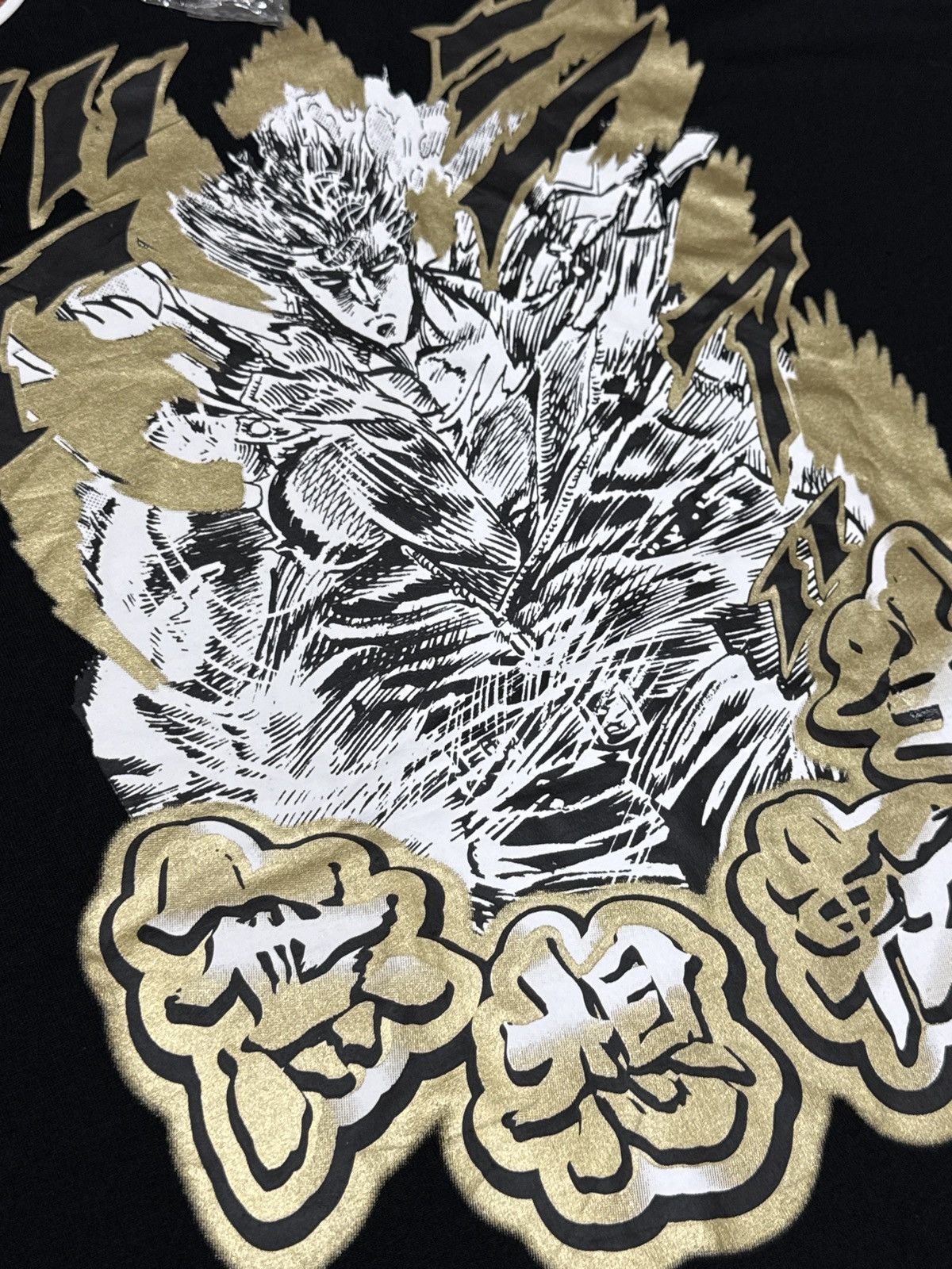 Anime Rare fist Of The North Star 40th Kenshiro Black tshirt Size US L / EU 52-54 / 3 - 4 Thumbnail