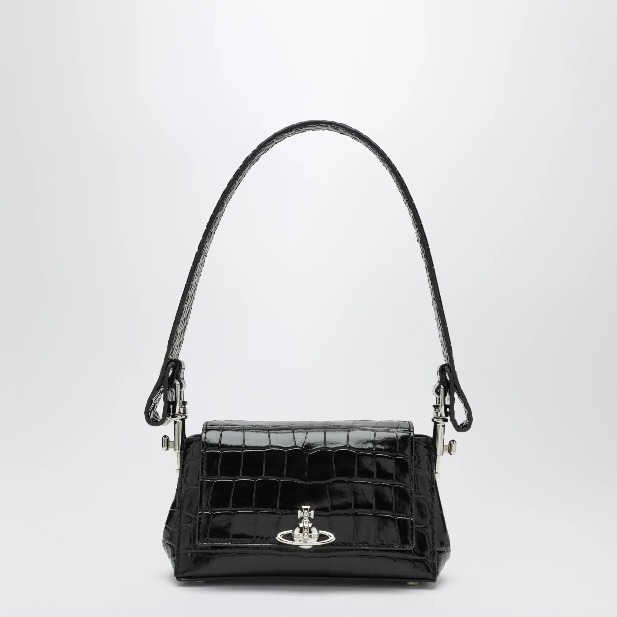 Vivienne Westwood o1d2blof0526 Size: OS / Patent Leather Bag in Black Size ONE SIZE - 1 Thumbnail