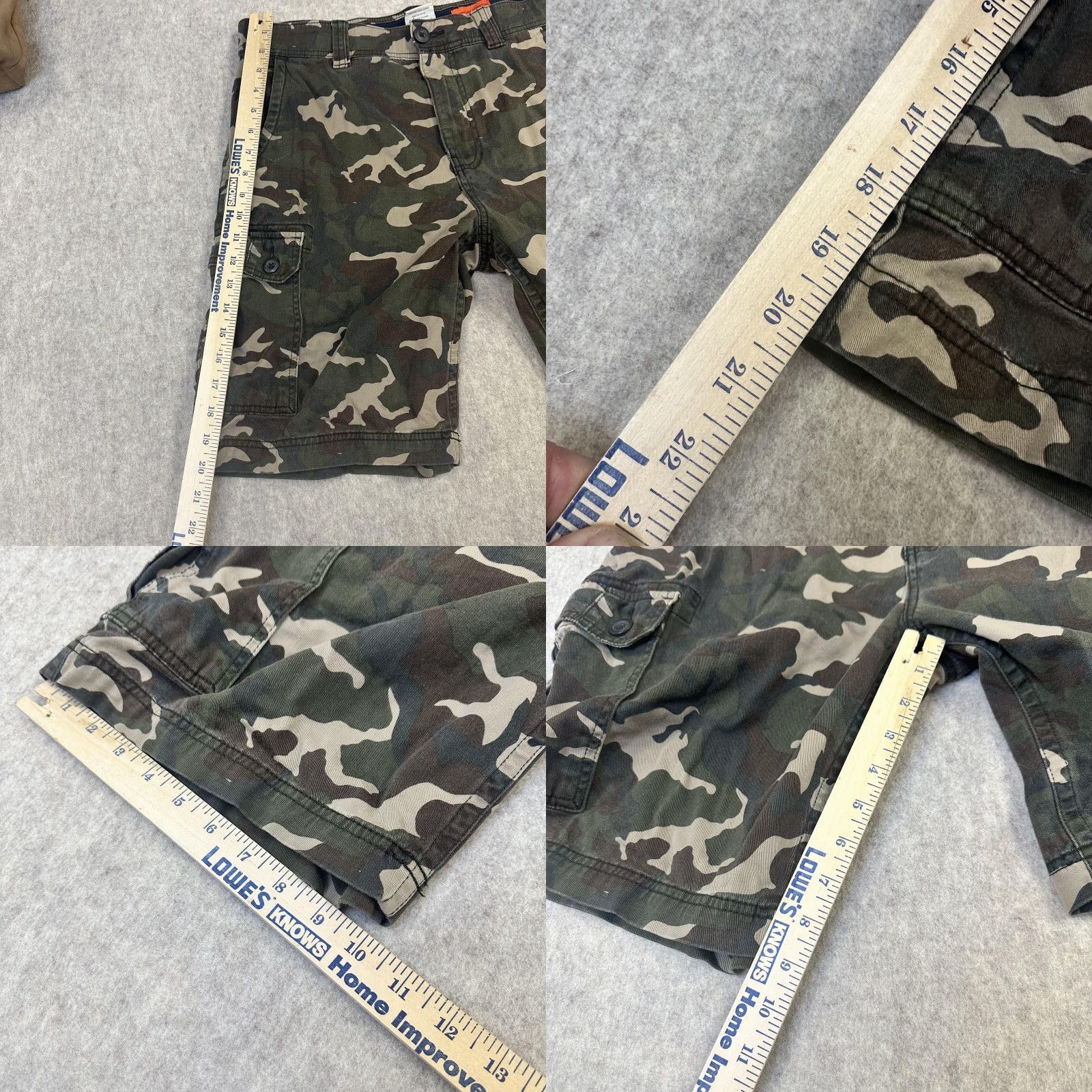 Vintage St. John's Bay Mens Cargo Shorts Camo 34 Comfort Stretch Spandex Outdoor Hiking Size US 34 / EU 50 - 8 Thumbnail