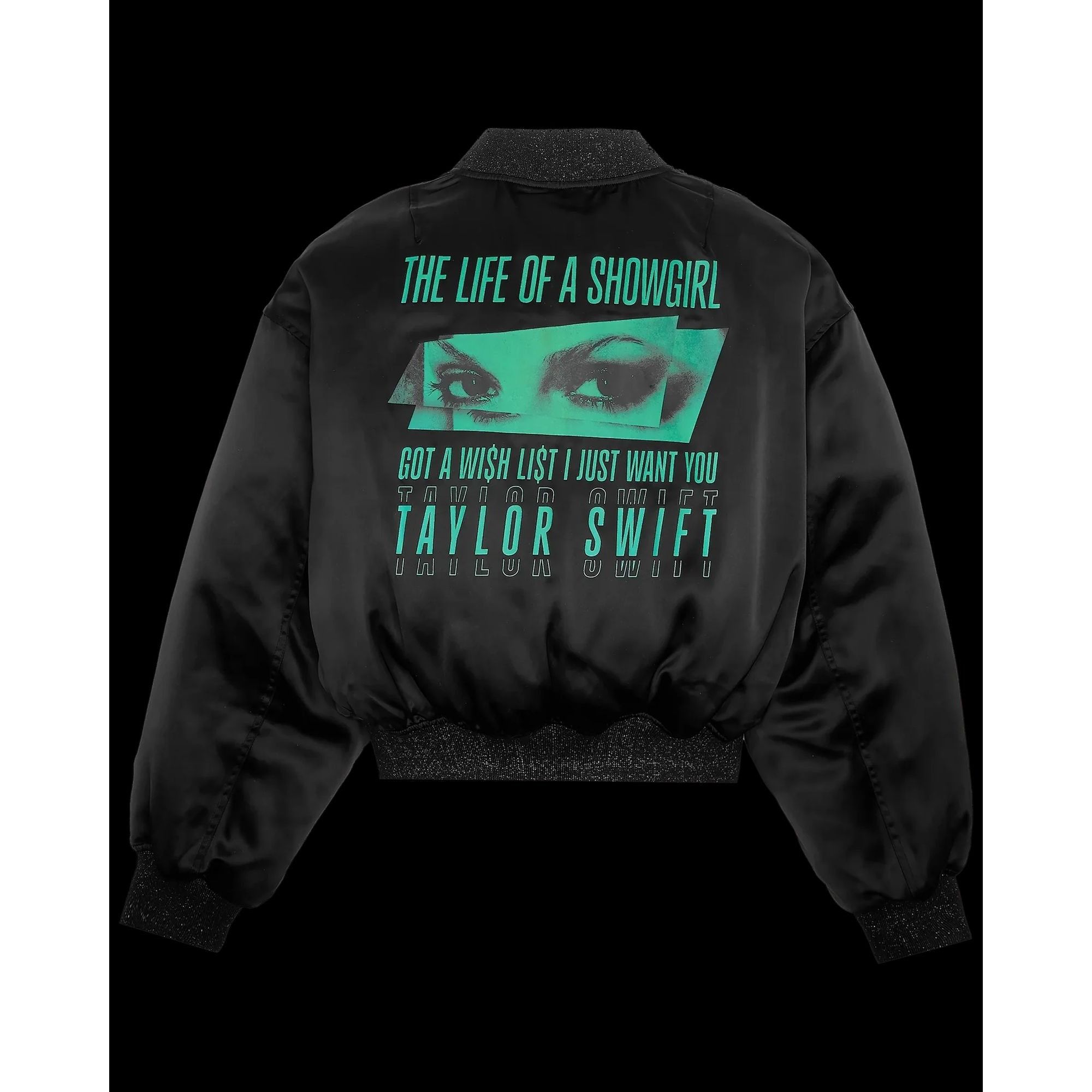 Band Tees NEW TAYLOR SWIFT Got A Wi$hli$t Bomber Jacket LARGE Size L / US 10 / IT 46 - 3 Thumbnail