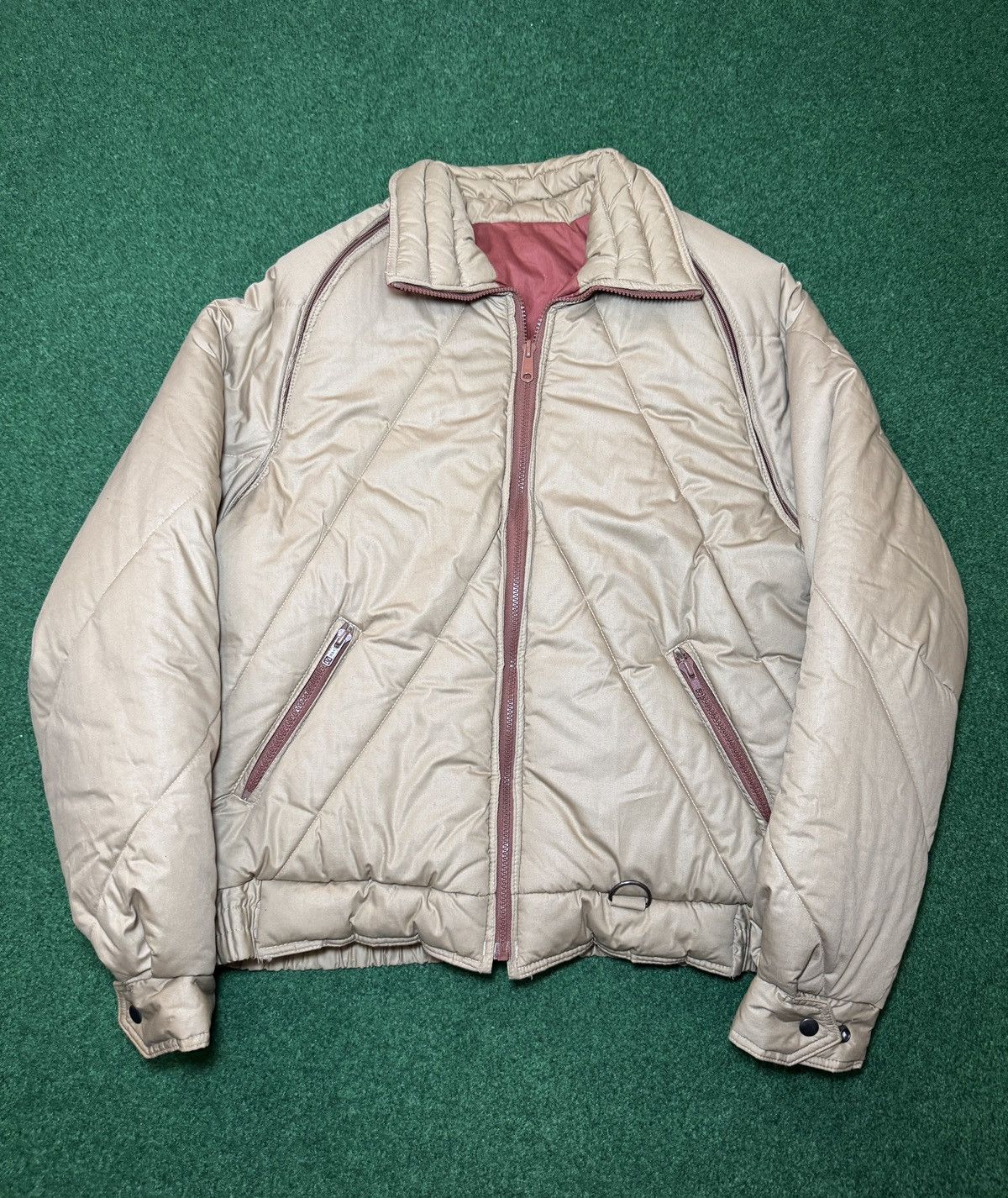 Sears Vintage 70s 80s Sears 3 In 1 Full Zip Jacket Vest Size US L / EU 52-54 / 3 - 1 Thumbnail