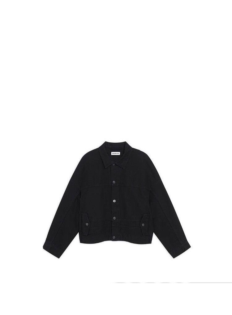 Balenciaga o1tr1nto0326 Upside Down Jacket in Black Size US M / EU 48-50 / 2 - 1 Preview