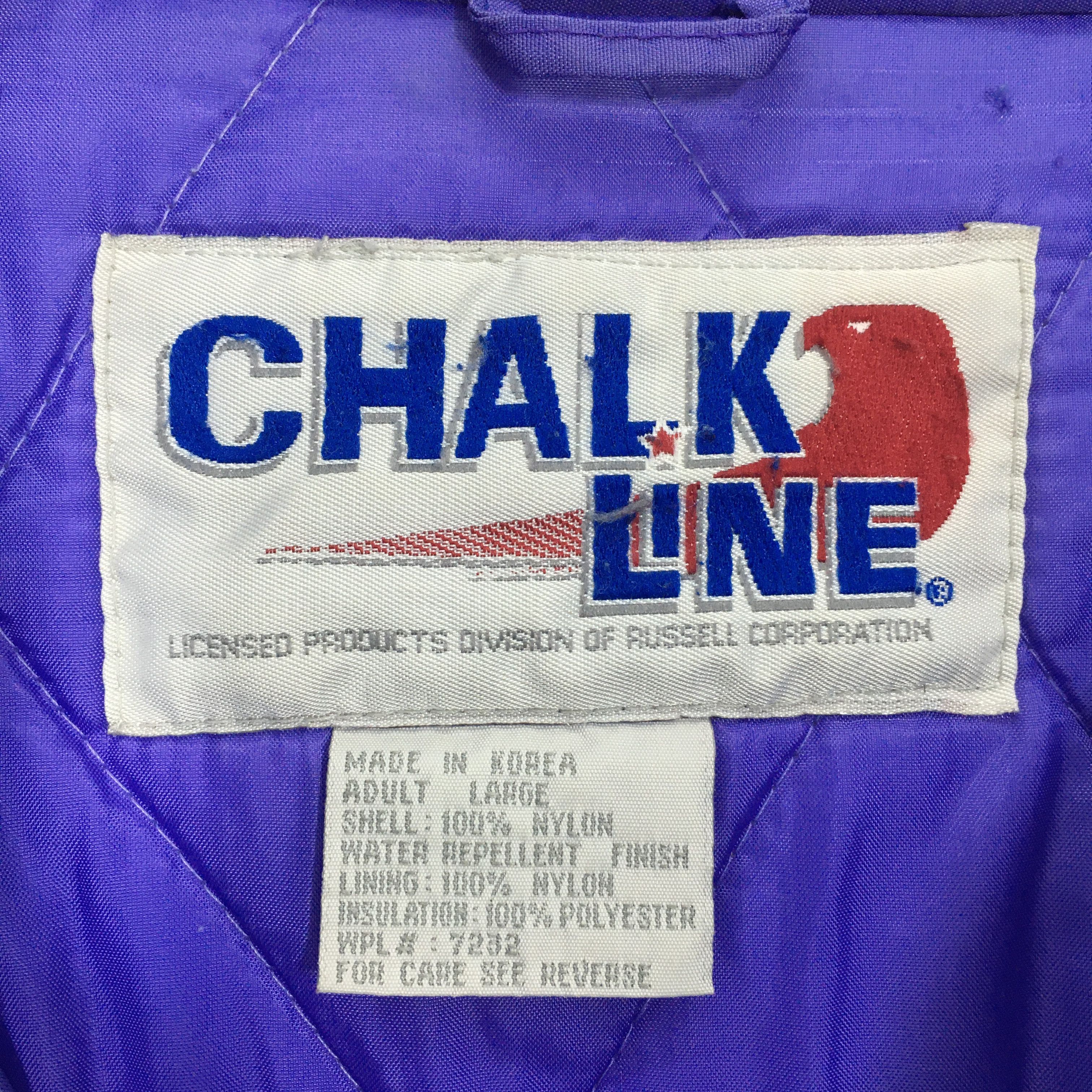 Chalk Line × NBA × Vintage Vintage Charlotte Hornets NBA Chalk Line Jacket Large Size US L / EU 52-54 / 3 - 10 Thumbnail