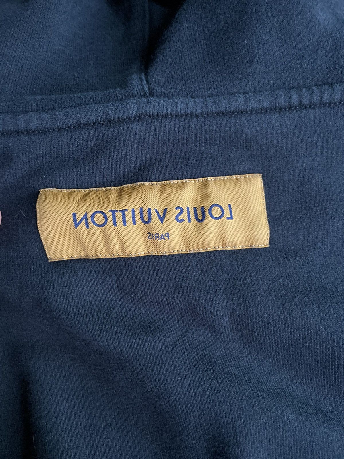 Louis Vuitton Louis Vuitton Brushed Logo Hoodie Size US S / EU 44-46 / 1 - 4 Thumbnail