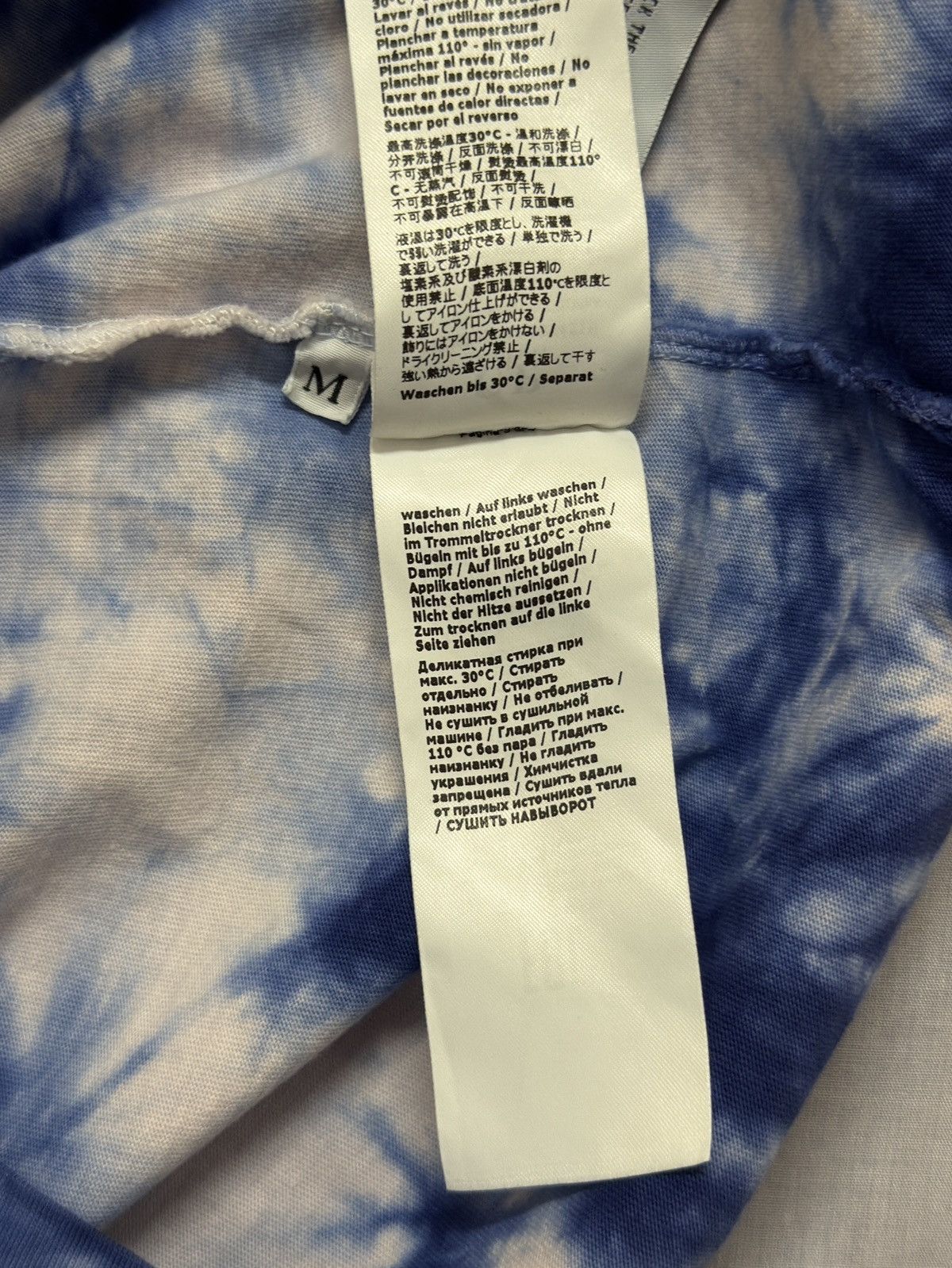 C.P. Company C.P. Company Treated Next Landscape T-shirt in blue. Size US M / EU 48-50 / 2 - 16 Thumbnail