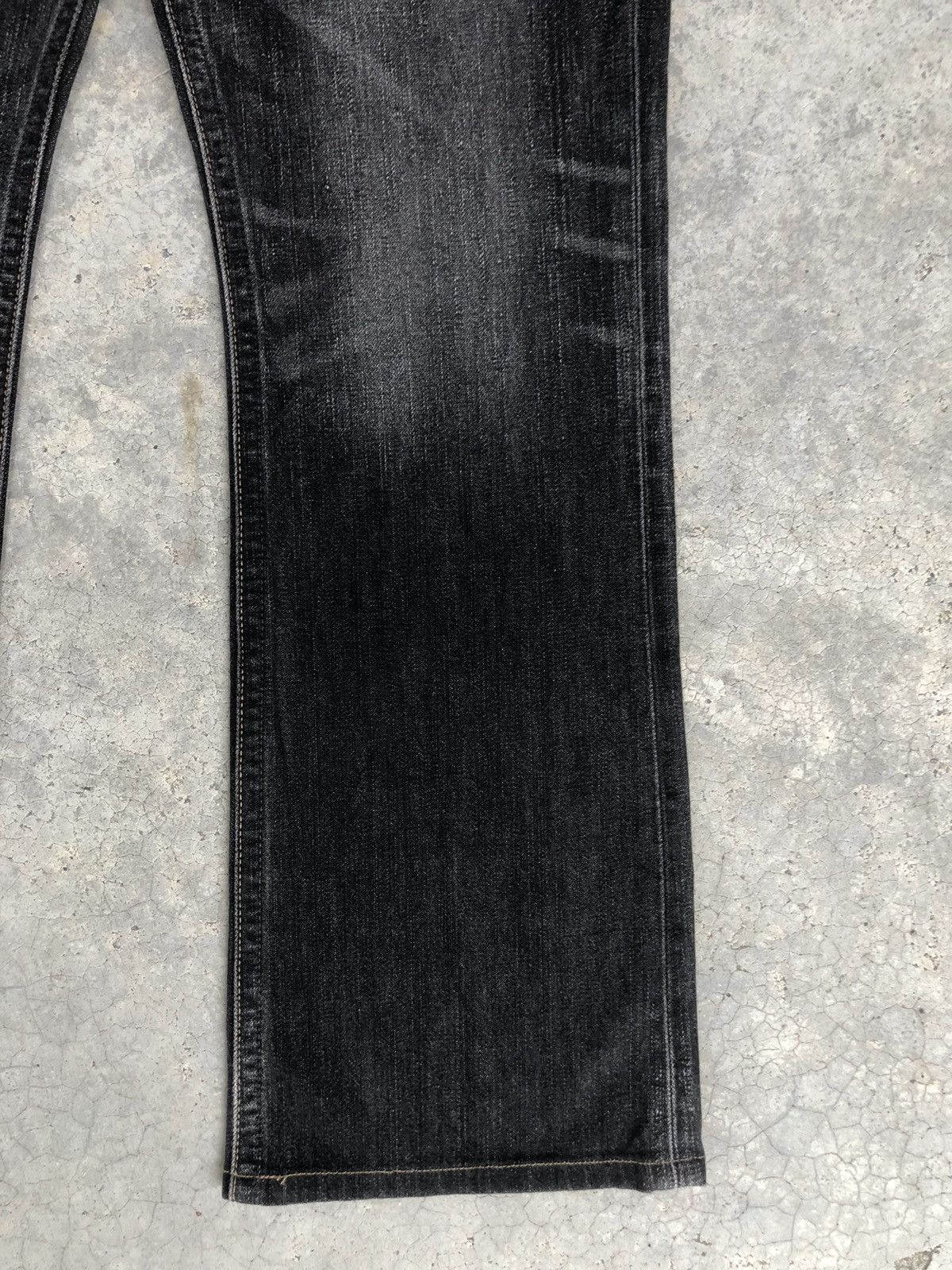 Y2k Wrangler Flared Jeans Distressed Jeans