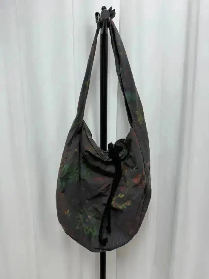 Yohji Yamamoto Yohji Yamamoto Yohji Yamamoto Y's Flower Print Shoulder Ba Size ONE SIZE - 4 Thumbnail