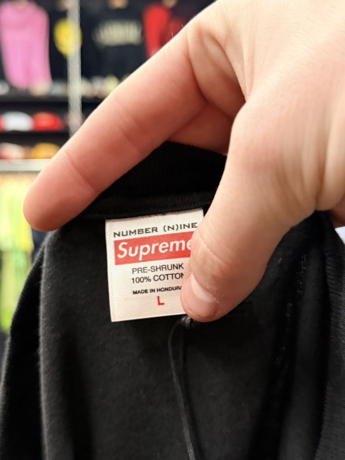 Number (N)ine × Supreme Number (N)ine X Supreme STFU T-Shirt Size US L / EU 52-54 / 3 - 4 Thumbnail